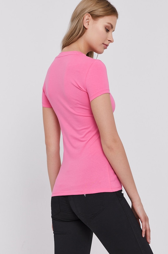 Odzież Guess T-shirt W1YI1A.J1311 W1YI1A.J1311 różowy