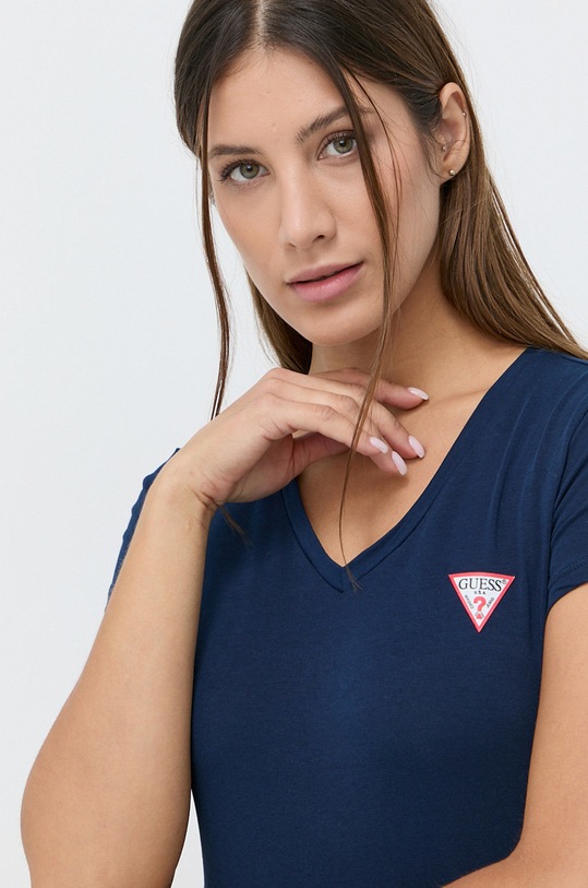 Guess T-shirt W1YI1A.J1311 granatowy W1YI1A.J1311