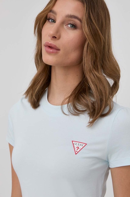 Тениска Guess син W1YI0Z.J1311