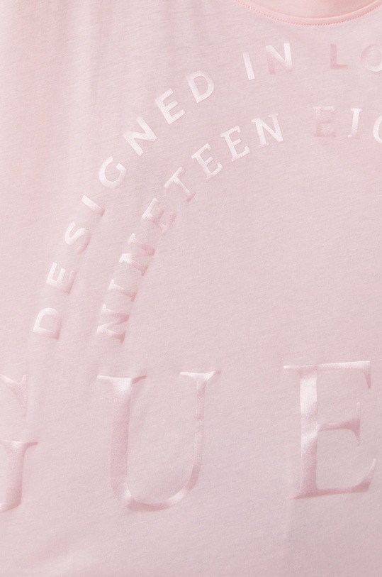 Guess T-shirt W1YI10.R9SN2 różowy