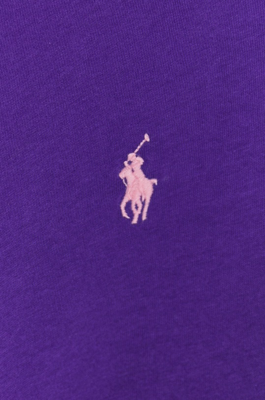Polo Ralph Lauren T-shirt bawełniany 211847073002 211847073002 fioletowy