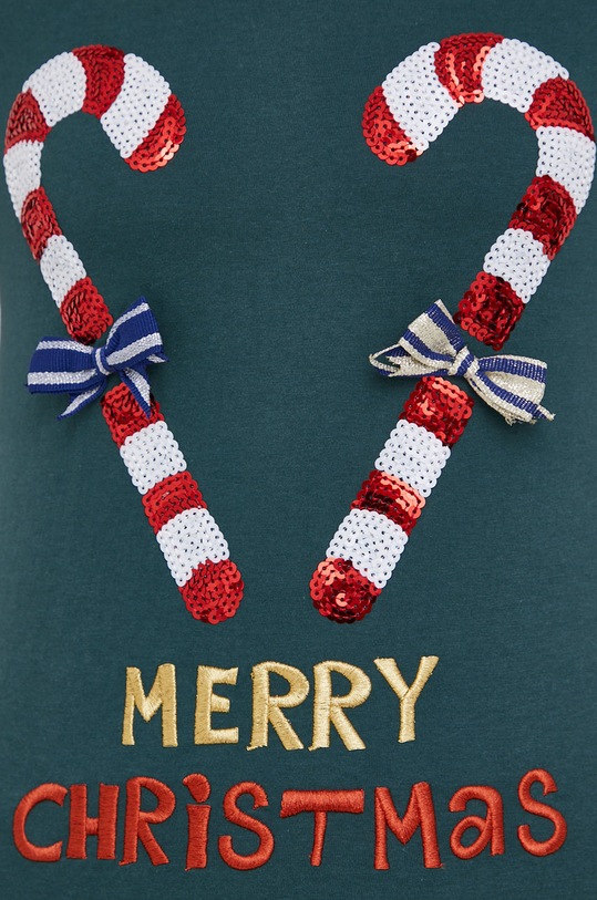 JDY T-shirt 15238317 zielony