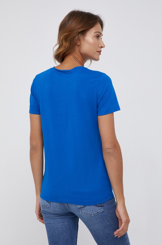 Odzież Tommy Hilfiger - T-shirt WW0WW28681.4890 niebieski