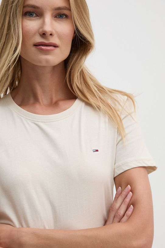 Bavlnené tričko Tommy Jeans DW0DW11459.4890 viacfarebná