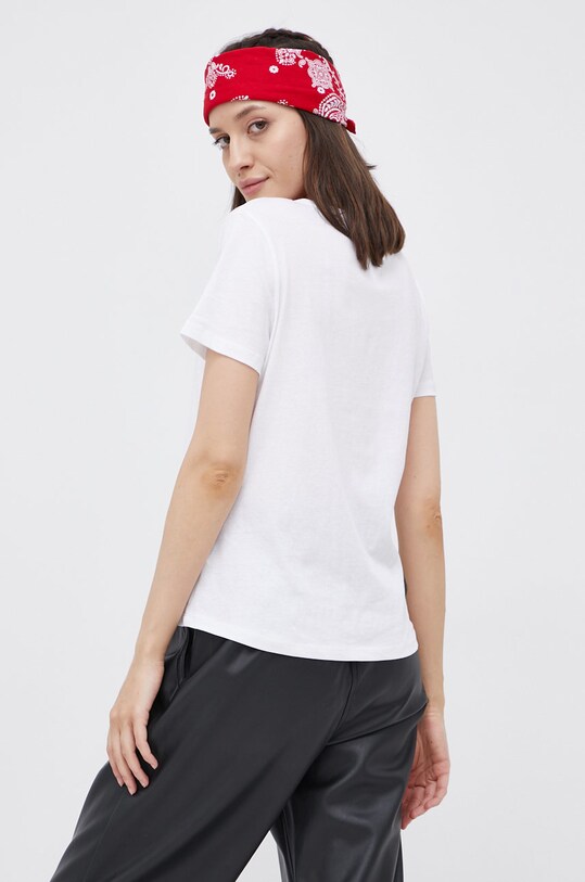 Tommy Jeans tricou din bumbac alb DW0DW11458.4890