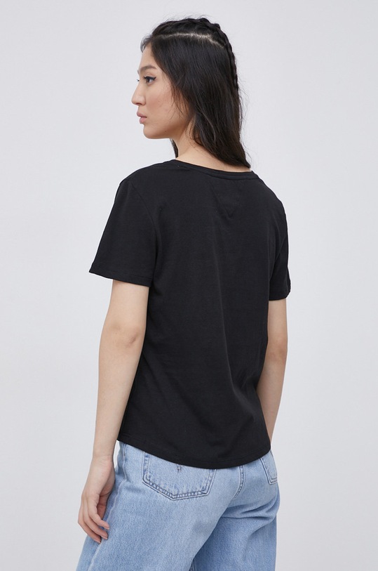 Odzież Tommy Jeans T-shirt bawełniany (2-pack) DW0DW11458.4890 DW0DW11458.4890 czarny