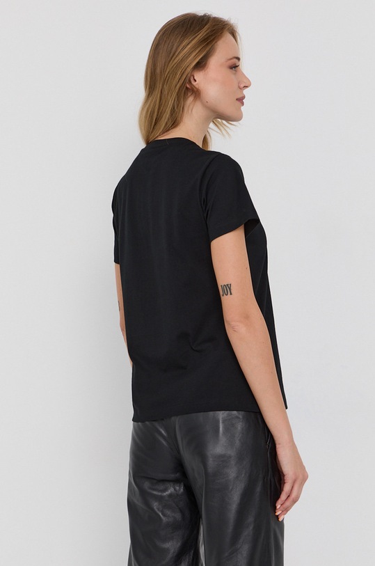 Odzież Pinko T-shirt bawełniany 1G16JB.Y4LX czarny