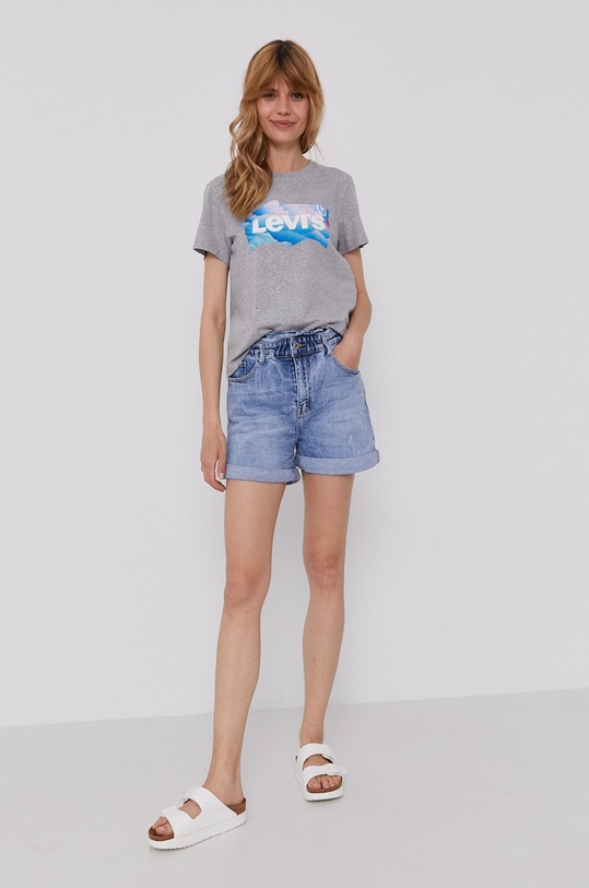 Levi's T-shirt A0458.0006 szary AW21