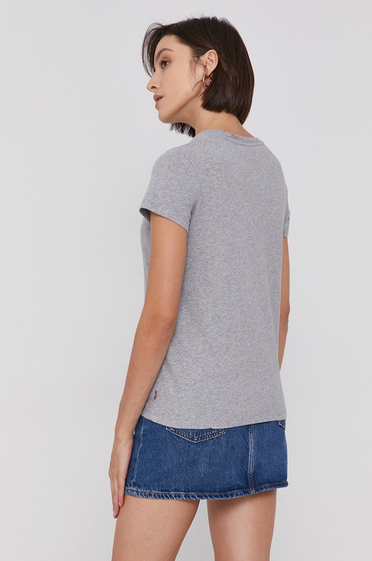 Odzież Levi's T-shirt bawełniany 17369.1776 szary