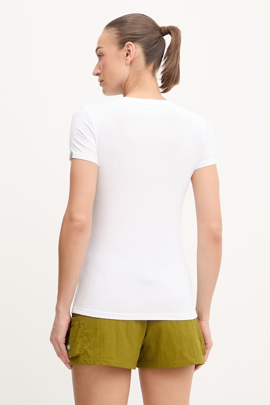 Ρούχα Viking Τ-shirt πεζοπορίας Γυναικεία Lenta Bamboo 500.22.5540 μπεζ