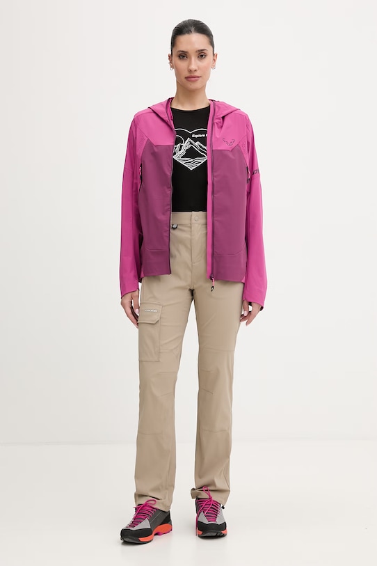 Viking Τ-shirt πεζοπορίας γυναικείο Lenta Bamboo 500.22.5540 μαύρο SS26