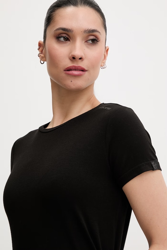 Viking trekingové tričko dámske Lenta Bamboo čierna 500.22.5540