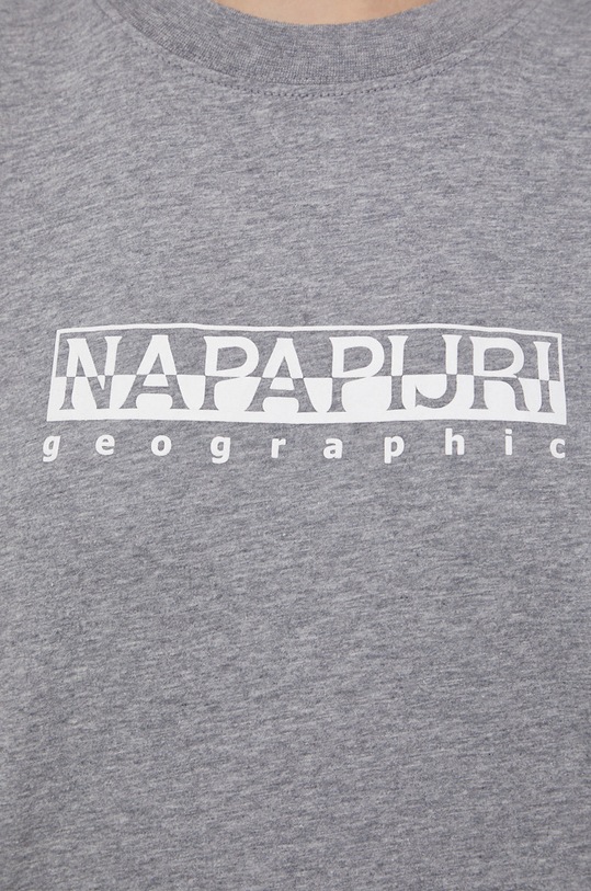 Tričko Napapijri NP0A4FSK sivá