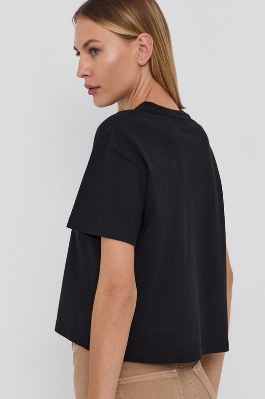 Odzież Napapijri T-shirt bawełniany NP0A4FSO czarny