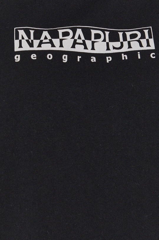 Napapijri T-shirt bawełniany NP0A4FSO czarny