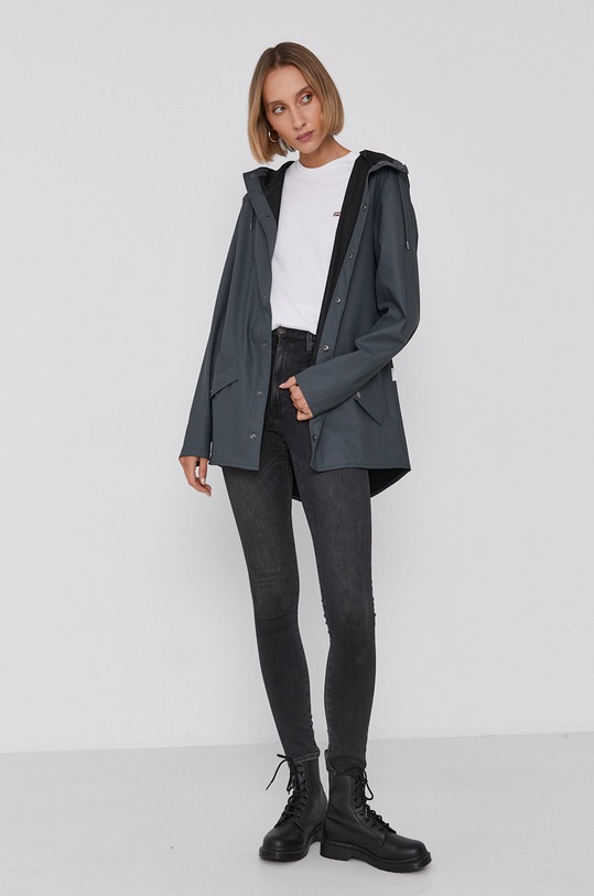 Napapijri T-shirt bawełniany NP0A4FSL biały AW21