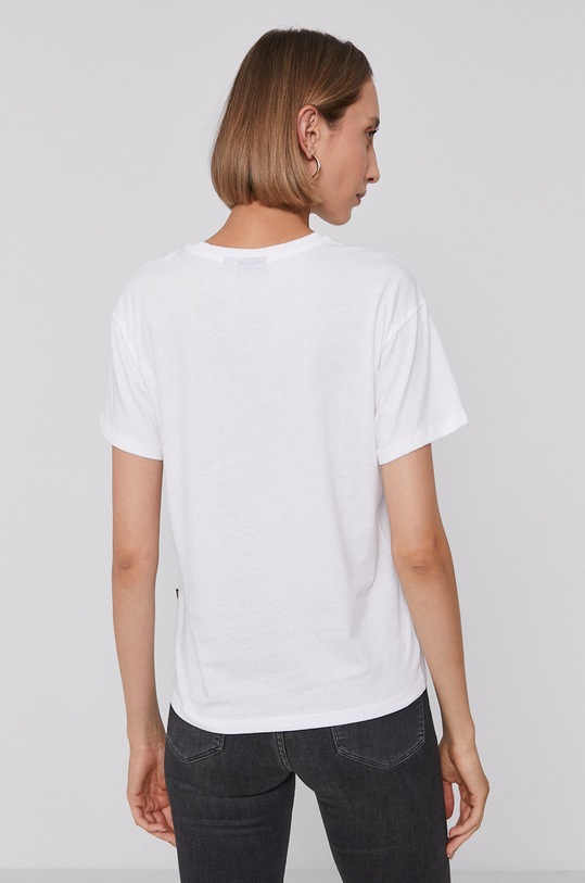 Odzież Napapijri T-shirt bawełniany NP0A4FSL biały