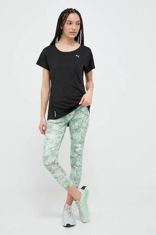 Puma t-shirt 520258 fekete SS23