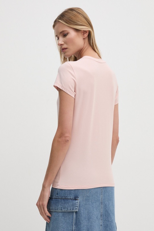Îmbrăcăminte Armani Exchange tricou 8NYT74.Y8C7Z roz