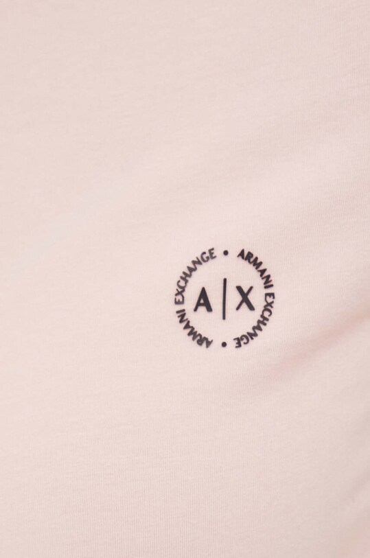 Armani Exchange t-shirt 8NYT74.Y8C7Z różowy