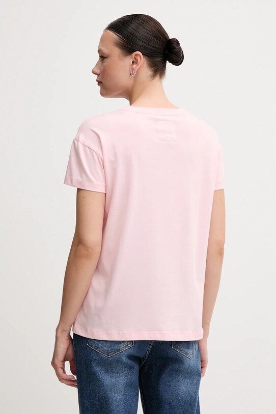 Armani Exchange pamut póló 8NYTCX.YJG3Z rózsaszín SS25