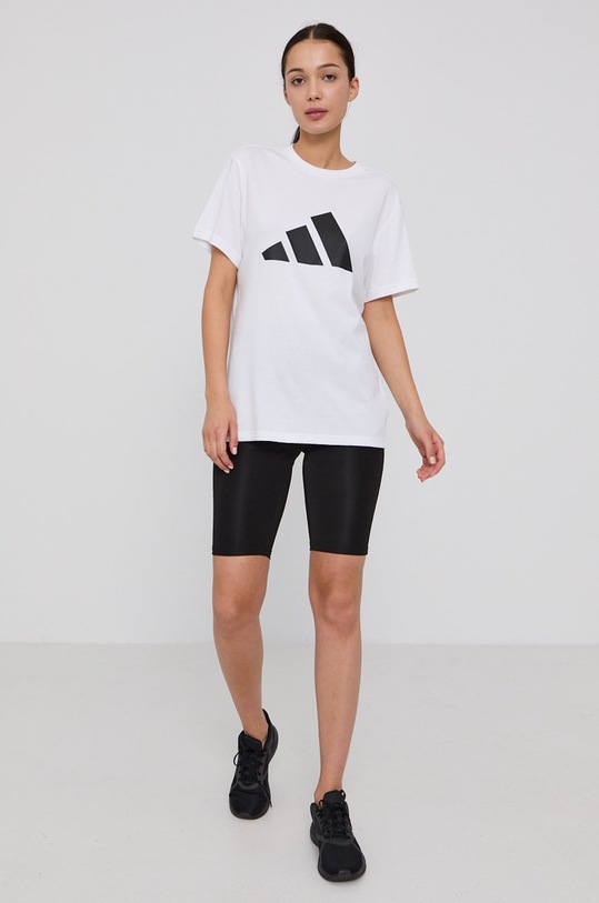 adidas Performance T-shirt GU9697 GU9697 biały AW21
