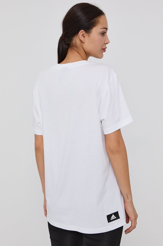 Odzież adidas Performance T-shirt GU9697 GU9697 biały