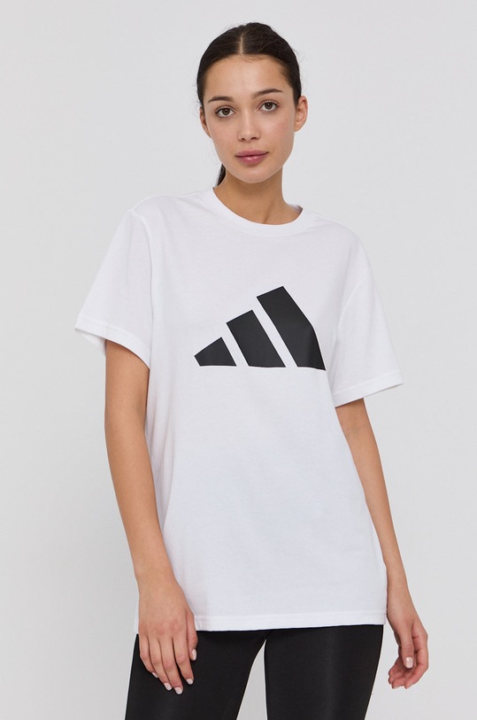 adidas Performance T-shirt GU9697 biały GU9697