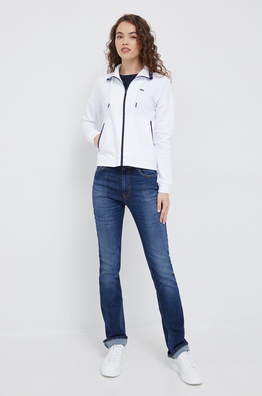 Bavlněné tričko Pepe Jeans Bloom PL504821.594 námořnická modř AW22