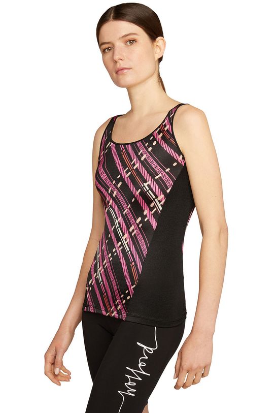 Wolford Top Hanna wzorzyste czarny 52857