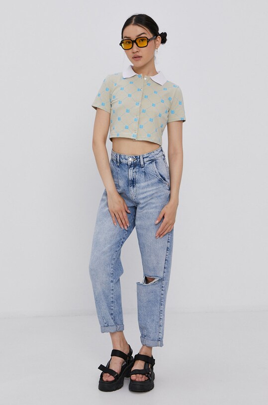 Local Heroes Tricou AW21T0026 bej ZS21