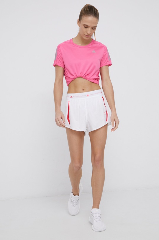 Tričko adidas Performance H30045 H30045 fialová AW21