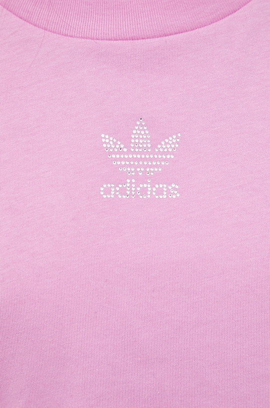 adidas Originals T-shirt bawełniany HF9199 HF9199 różowy