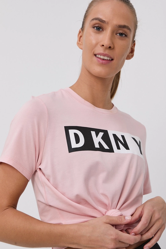 Dkny - T-shirt DP1T5894 DP1T5894 różowy