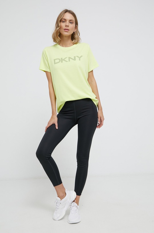 Dkny T-shirt DP1T6749 DP1T6749 żółty SS22