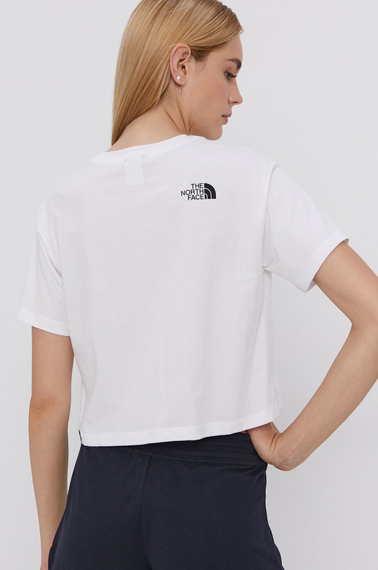 Odzież The North Face T-shirt bawełniany NF0A4SY9FN41 biały