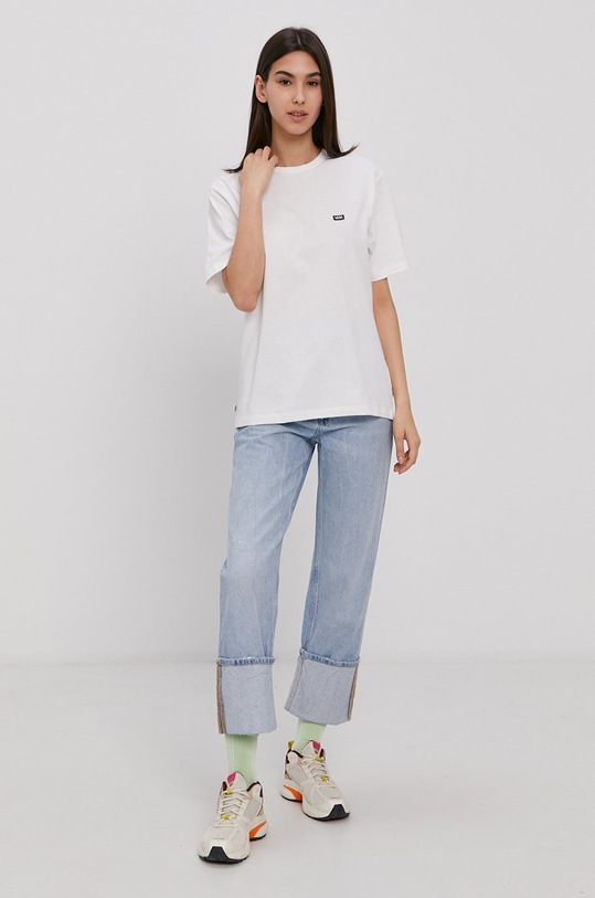 Tričko Vans VN0A5I8XWHT1 biela AA00