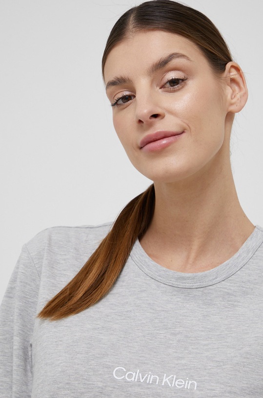 Calvin Klein Underwear T-shirt piżamowy szary 000QS6756E.4890