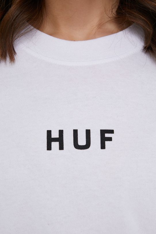 HUF T-shirt bawełniany wts0009 biały