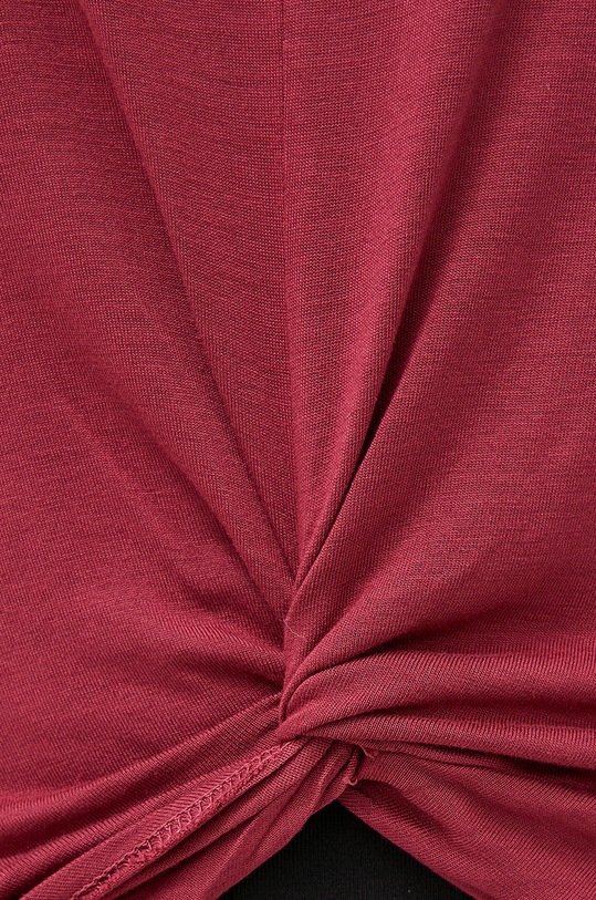 Deha - T-shirt B44230.45230 bordowy