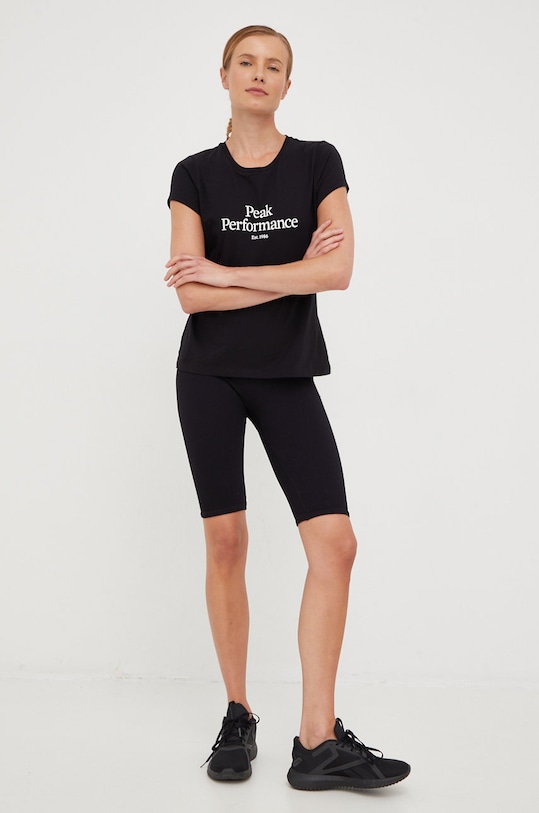 Peak Performance T-shirt bawełniany G75661 biały AW21