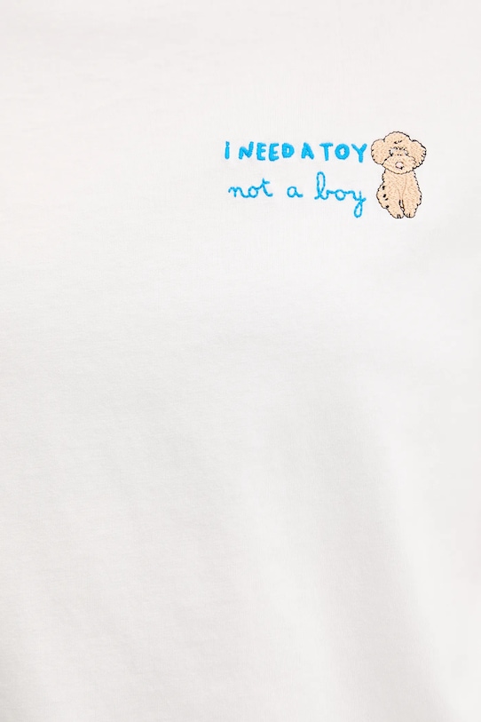 Хлопковая футболка MC2 Saint Barth EMI0002 белый