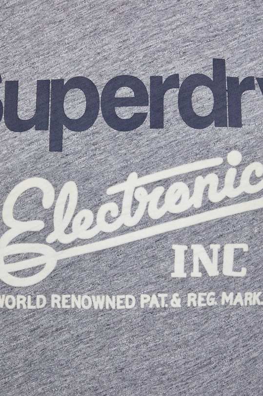 Superdry T-shirt bawełniany W1010652A.ZUC szary