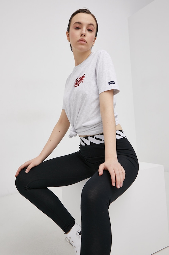 Tričko Superdry okrúhly sivá W1010698A.54G