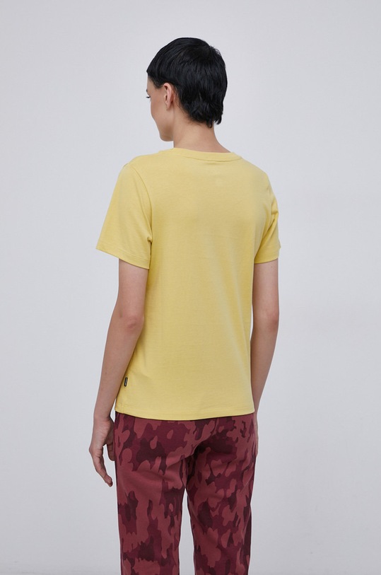 Odzież Converse T-shirt bawełniany 10018569.A35.741 żółty