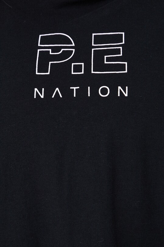 P.E Nation T-shirt bawełniany PEBASICST039 czarny