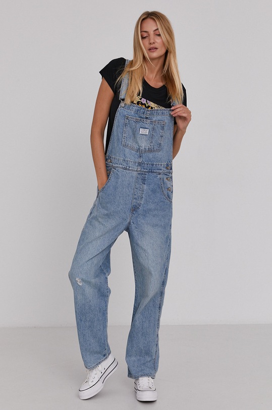 Levi's T-shirt bawełniany A2086.0013 czarny AW21