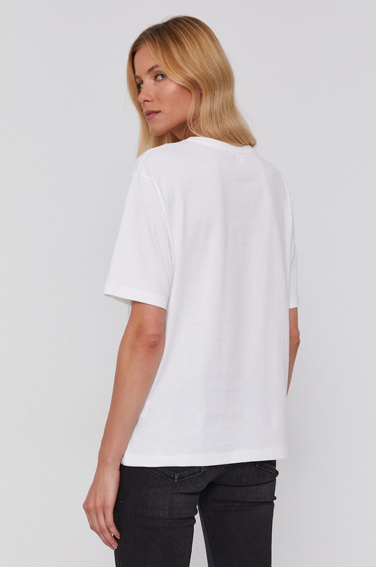 Odzież United Colors of Benetton T-shirt bawełniany 3MI5E1AH8.101 biały