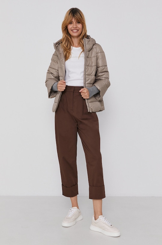 Bavlněné tričko United Colors of Benetton 3GA2E16A2.101 bílá AA00