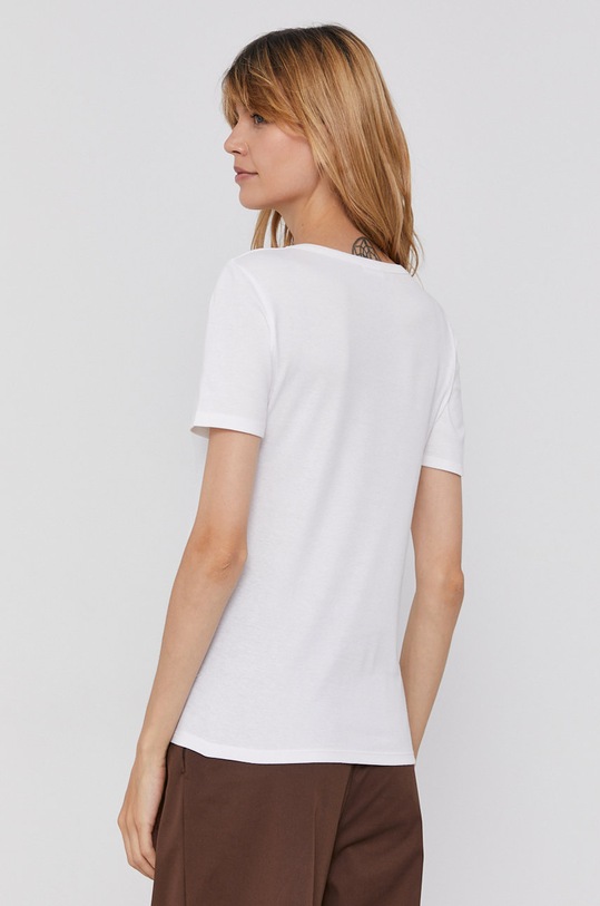 Oblečení Bavlněné tričko United Colors of Benetton 3GA2E16A2.101 bílá